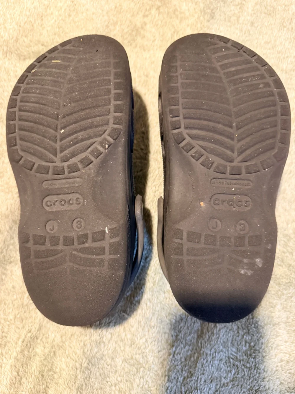 Kids Crocs Classic Clog with Heel Strap - Black